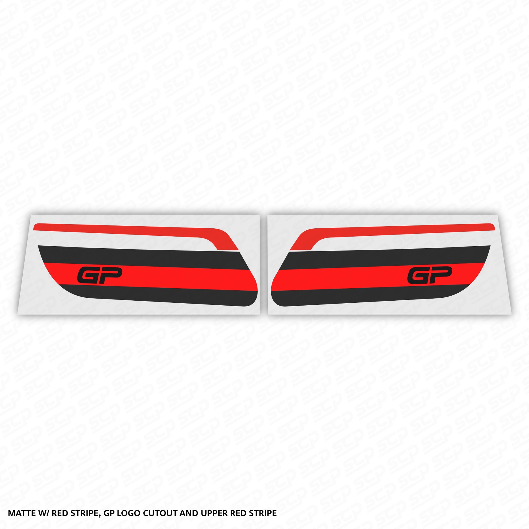 MINI F-Series LCI 2 Dynamic Sequential Indicator Faceplate Decal - GP