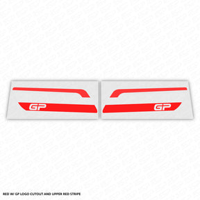 MINI F-Series LCI 2 Dynamic Sequential Indicator Faceplate Decal - GP