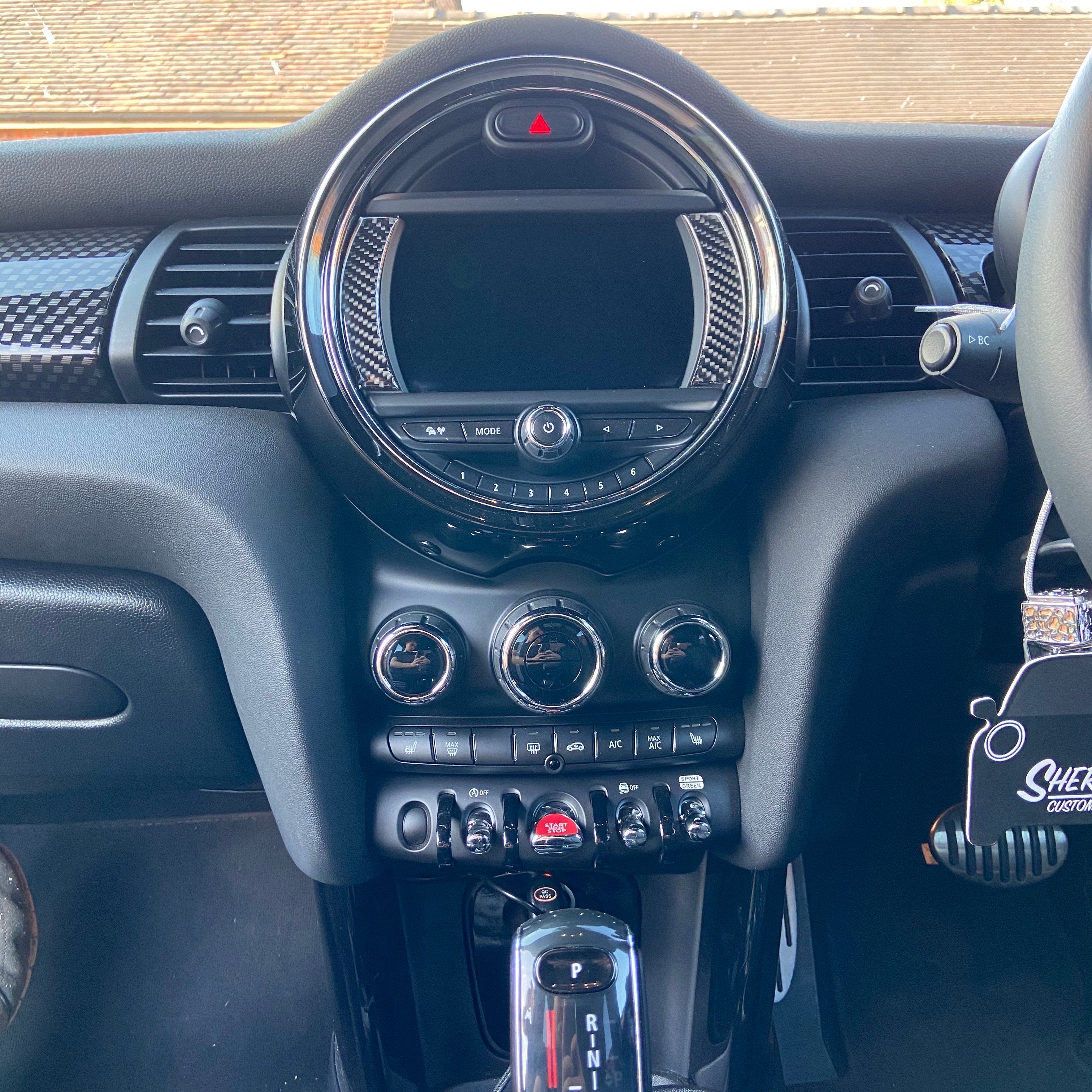 MINI F-Series Infotainment Side Covers - SCP Automotive