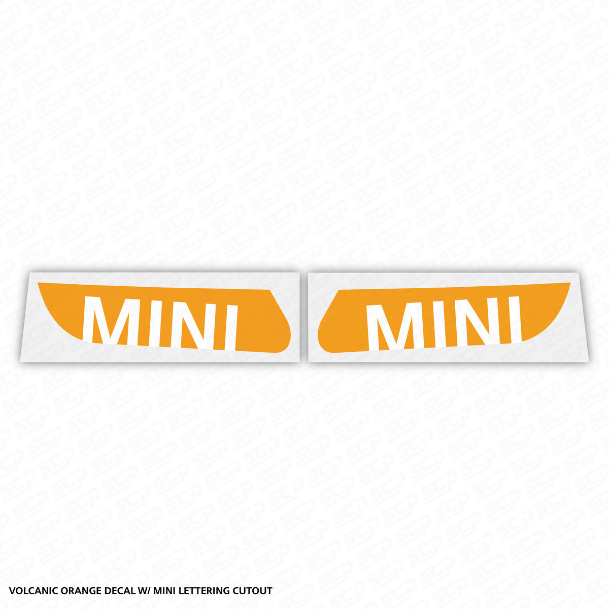 MINI F-Series LCI 2 Dynamic Sequential Indicator Faceplate Decal - MINI