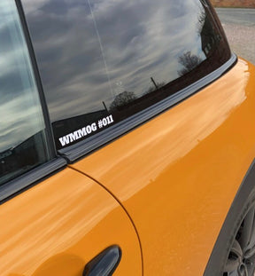 WMMOG Number Decal - SCP Automotive